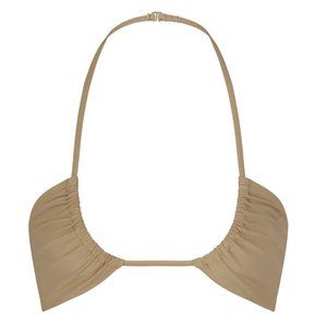 SOLD* NEW Skims Swim Halter Bikini Top in Taffy (M)